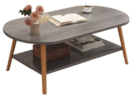 Modern Grey Coffee Table for Living Room Home Sofa Side Table Simple Design Small Apartment Tension House with Small Coffee Table
