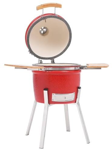 Générique Barbecue à fumoir Kamado Céramique 81 cm,Maison & Jardin,Arts de la Table & Arts culinaires,Électroménager de Cuisine,Barbecues-316096
