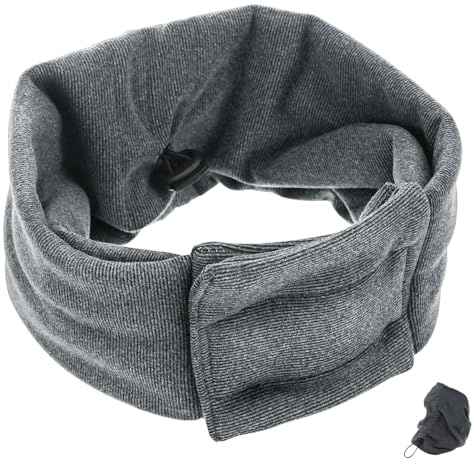 KOMBIUDA Scaldacollo Cane Regolabile Protezione Orecchie Inverno Caldo Morbido Copertura Calming per Cani Design Sicuro e Confortevole