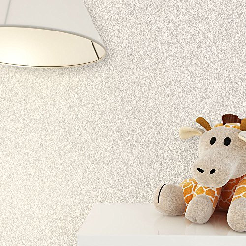 NEWROOM Kindertapete Beige Unifarbe Struktur Uni Vliestapete Vlies Tapete Einfarbig Unifarben