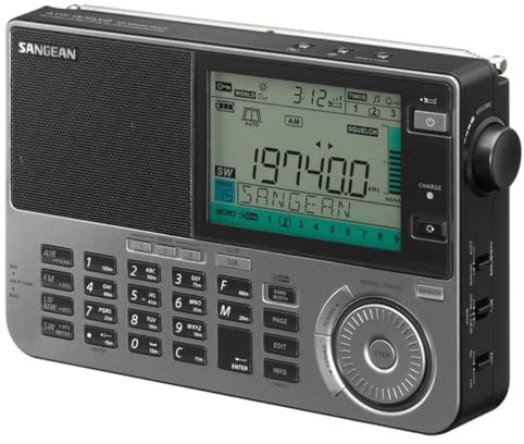 SANGEAN Ultimate FM/SW/MW/LW/Air Multi-Band Radio, ATS-909X2