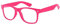Boolavard Kids Nerd Occhiali Clear Lens Geek per Ragazze Ragazzi età 4-12 (Rosa)
