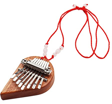 Mini Piano à Pouces 8 Tons, Portable Mini Portable Piano à Pouce Poche pour Kid, Music Beginner, Instrument Pouce Piano