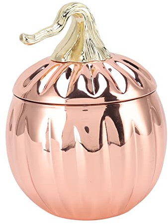 Azucarero en forma de calabaza, azucarero de acero inoxidable con tapa, contenedor de azúcar para el hogar y la cocina, diseño elegante