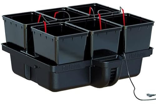 Platinium hydroponics Système hydroponique - HydroPro 80 6 pots 80 x 75 x 38,5 cm -