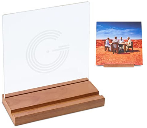 Vinyl Record Display Stand – Showcase Your Now Playing Album Cover | LP Display Stand, Vinyl Holder Stand, Record Stand & Stylish Display. Perfect for Vinyl Lovers and Enthusiasts.