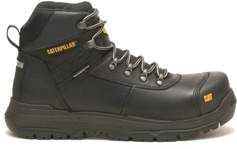Caterpillar herr pneumatisk 2.0 industriell stövel, Svart, 43 EU