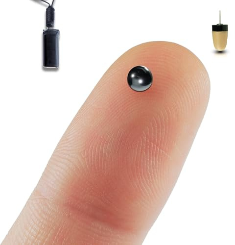 PingaOculto Oreillette Espion Bluetooth Ecouteur Mini Invisible pour Examen Nano Caché Telephone Microphone - Casque sans Fil Discrete Ecoute à Distance (Oreillette Espion Nano V8 + VIP Pro SuperMini)