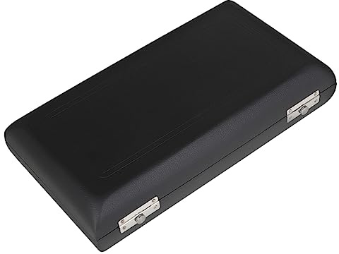 Toyvian Pu Oboen Druckverschlusstasche mit Metallverschluss Schmutzabweisender und Verschleißfester Oboen Schutzkoffer mit Großer Kapazität für Reisen