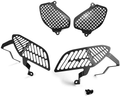 HYPERICIN Motorrad Scheinwerfer-Schutz Motorradzubehör Scheinwerferschutz Kühlergrillschutz Abdeckung Schutzgrill Für Ya&ma&ha Für Tracer 9 GT 2021 2022 2023 - Motorrad Hauptscheinwerfer(2)