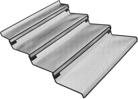 ASAKKURA Kitchen Drawer Spice Rack Tray Metal Spice Organizer for Easy Access Space-saving Design for Kitchen Cabinets for Home Use