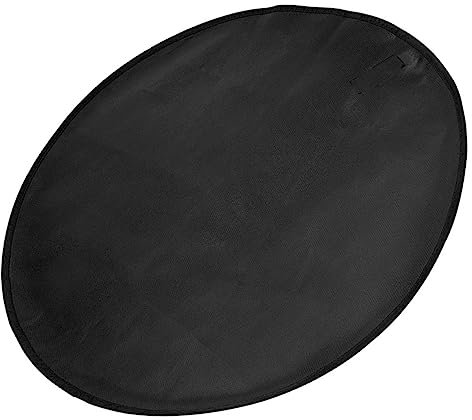 CIMAXIC Wiederverwendbare Grillmatte Aus Und Glasfasergewebe Und Hitzebeständig Bodenschutz Für Feuerstellen Grills Und Camping Schutz Vor Fettspritzern Flüssigkeiten Und Flecken Leicht