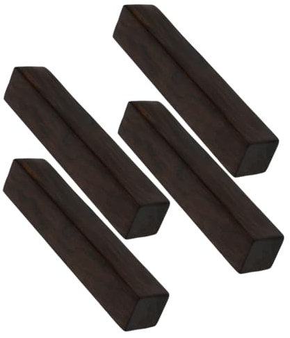 BESPORTBLE 4stücke Holzbriefteiler Für Kalligrafie-übung Rechteckig Aus Holz Goldener Dekorationsbrieffeiler Kalligrafiezubehör Als Für Drachenliebhaber