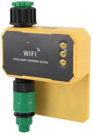 Jardin Minuterie D'eau Solaire WiFi Arroseur Horaires Arrosage Automatique Minuterie D'irrigation Couloir De Jardin