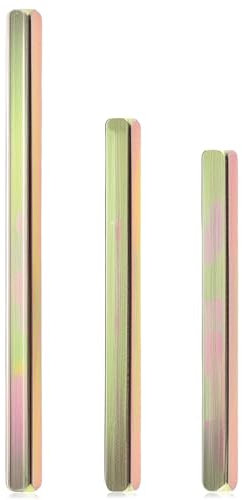 PIANKEKE 3 Pcs Door Handle Spindles, Replacement Spare Windows UPVC and Door Handle Spindle Bars, MetalDoor Knob Spindle Parts, 7.5mm x 90mm / 100mm / 130mm