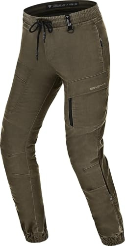 SHIMA Joggsy Pantalon Moto Mujer Protectores Airforce Homologado Ajustado Textile Urbano Pantalón Protección