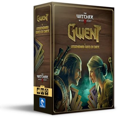 Gwent: Il Leggendario Gioco di Carte di The Witcher - Edizione Italiana - Pendragon - Età 14+ - da 1 a 5 Giocatori