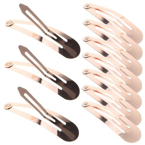 Hemobllo 10piezas Clips De Pelo Metálicos Para Niña y Niño Niña Accesorios Para Cabello Duraderos y Fáciles De Usar Para Recoger Mechones y Peinados Variados