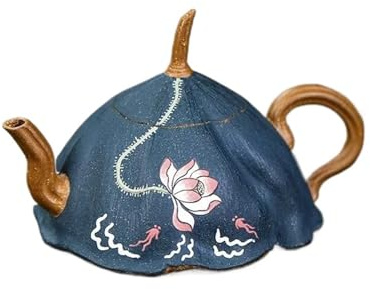 Juego De Té Teteras Juego De Té Kung Fu, Tetera, Sección Pez Barro, Flor Amor, Danza, Colección Macetas Arcilla Morada Hecha A Mano 100ml Juegos De Té Para Adultos