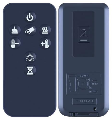 GOUYESHO Replacement Remote Control for Dimplex Electric Wall Mounted Insert Fireplace SP16UK-E, SP16EU-E, SP16-EU
