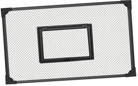 Aquarium Lid Mesh Net Cover - DIY Self Assembly Anti Jumping Fish Tank Top Protective Screen for Rectangular Aquariums Easy to Set up Accessories