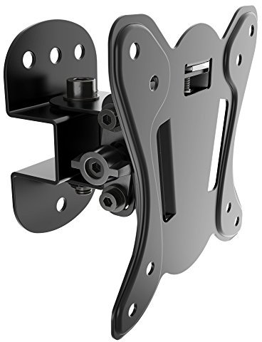 RICOO Supporto monitor muro 0 Girevole Inclinabile Fisso Schermo PC 13-29 (33-74 cm) Staffa universale Televisore LED/LCD VESA 100 x 100