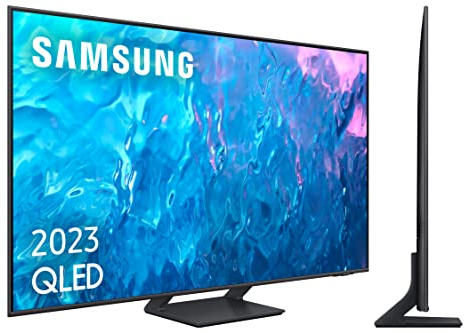 SAMSUNG TV QLED 4K 2023 55Q70C Smart TV de 55 con Tecnología Quantum dot, Motion Xcelerator Turbo+, Smart TV powered by Tizen, Procesador QLED 4K y Q-Symphony