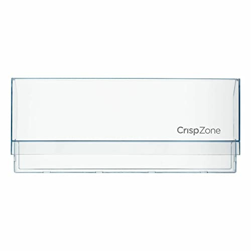 LPPP Schubladenblende CrispZone kompatibel mit Gorenje 407996 Kühlschrank | Frontblende für Asko Etna Körting Pelgrim Sibir Upo, Ersatz für 408007, 465×195×46 mm, transparent, Kühlgefrierkombination