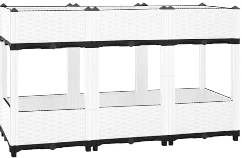 vidaXL Hochbeet 120x40x71 cm Polypropylen