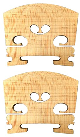 Niniang 2X Taille Complete 4/4 Chevalet de Violon