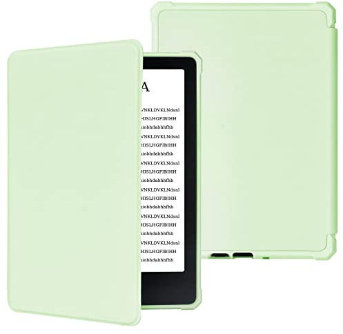 Etui Kindle Paperwhite 6,8 Pouces Compatible avec Les Appareils 11e Génération (Modèle 2021) Mince et Léger Smart Cover avec Fonction Veille/Réveil(Fruit Green, 6.8 inch)