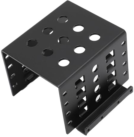 2,5-Zoll-Festplattenspeicherhalterung, 2,5- Bis 3,5-Zoll-Hohlmontagegestell aus Aluminiumlegierung, Integrierte Solid-State-Laufwerkerweiterung für IDE-HDD-SSD