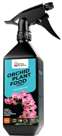 Grow Buddha Orchid Plant Food Spray - 350ml Foliar Fertiliser