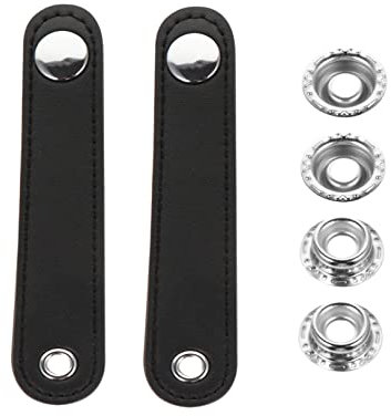 WHAMVOX 2 Stück Akkordeonbalgriemen Aus Leder Mit Balgschnalle Atmungsaktiv Leicht Und Praktisch Für Akkordeonspieler