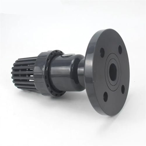 GXRQLHYZ Clapet Anti-Retour à Bride en PVC, Filtre unidirectionnel sans Retour, for Jardin, Irrigation Domestique, Pompe à Eau à Aspiration hémisphérique, Joints filtrants
