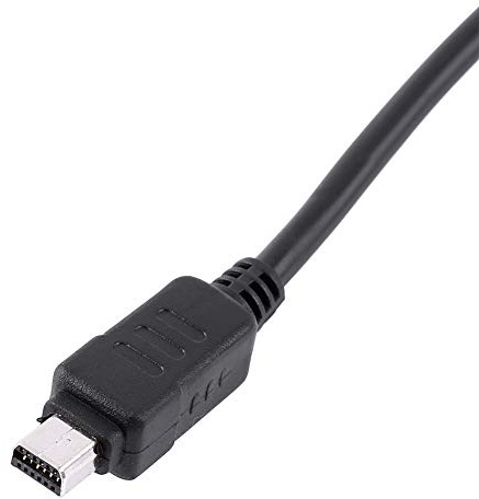 ZJchao Cargador de Corriente USB para PC, Cable de Datos de 1,5 M y 12 Pines Cable USB para Cámara de Transferencia de Datos para Cámara Digital