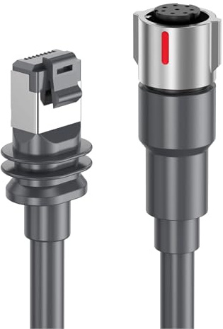 Oreilet ForStarlink Gen 3 Cable de Alto Rendimiento de 25 M/82 Pies, Cable de Repuesto Satelital de Red Plano, de Extensión para Antena Parabólica Performance Gen 3