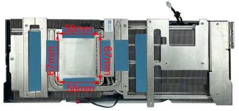 LIOZDMD Cooling Fan RTX 3070 3080 Ti 3090 For MSI for GeForce SUPRIM X for Graphics Card for Heat Sink PLD10010B12HH 4PIN Laptop parts(3080 3080 TI 3090)