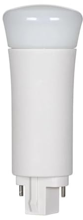 Satco S8538-9 Watt LED PL 2-Pin - 3000K - G24d Base - Type B; Ballast Bypass (10 Pack)