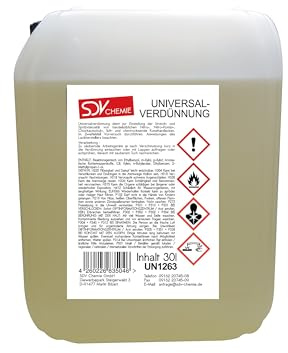 SDV Chemie Universalverdünnung 2x 30 Liter 60L Nitroverdünnung Waschverdünnung Lackverdünner