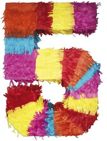 Pinata numéros 0-9 enfants anniversaire beat pinata 50 x 35 x 8cm décoration décoration anniversaire (5)