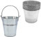 Kit De Doublure Pour Seau Dégouttage De Gril Seau À Graisse Pour Barbecue Avec 10 Doublures En Aluminium Pour Un Remplacement Rapide