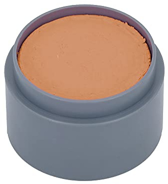 Grimas Water-Make-Up, 15ml Wasserschminke, Farbe haut mitteldunkel 1027, professionelle Körperfarbe, schnelltrockend und sehr hautschonend, ideal fürs Kinderschminken, Karneval und Halloween
