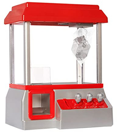 SameeHome Mini-Spielautomat für Kinder, Musikautomat, Süßigkeitenautomat, funktioniert Münzen für Kinder