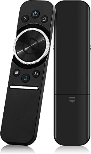 WeChip W1S Air Mouse, Voice Remote, Upgrade 2.4G Wireless Multifunctional PC Remote Control for Nvidia Shield/Android TV