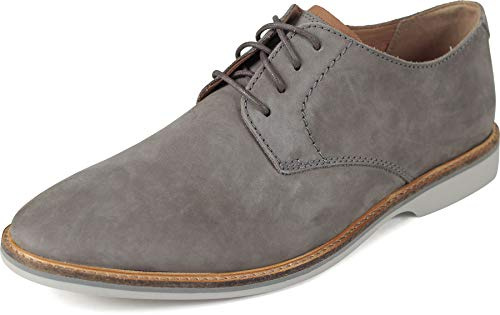 Clarks Atticus LT Lace, Oxford Uomo, Grey Nubuck, 42.5 EU