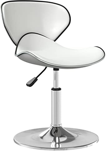 vidaXL Barhocker Weiß Kunstleder