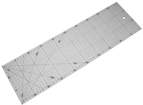 1 x 15 x 50 cm Patchwork-Lineal, Quiltwerkzeuge, Nähen, Patchwork-Lineal, Stoff, Stoff, Schneidelineal, Zeichenlineal, Schneiderzubehör, Werkzeuge