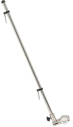 Shkalacar Bootsflaggenstock, Flaggenmast Boot 22,2-25mm Rohrdurchmesser, Rostfreier Edelstahl Marine Flaggenmast für Boot, Yacht, Marine