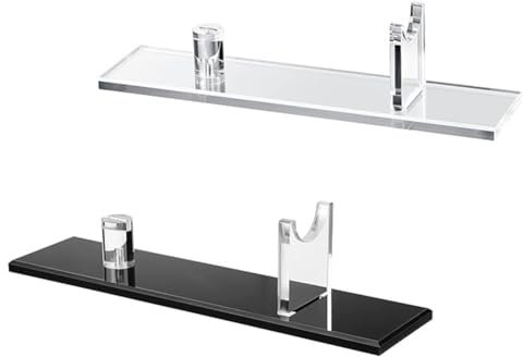 Swiixxer 2 Pièces Support de Présentoir de Collection de Couteaux à Lame Fixe pour Présentoir Large à Couteau Unique